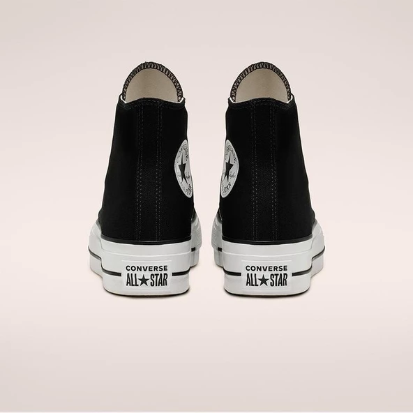 Converse Canvas Platform Chuck Taylor All Star Lift Kadın Spor Ayakkabı - Resim 5