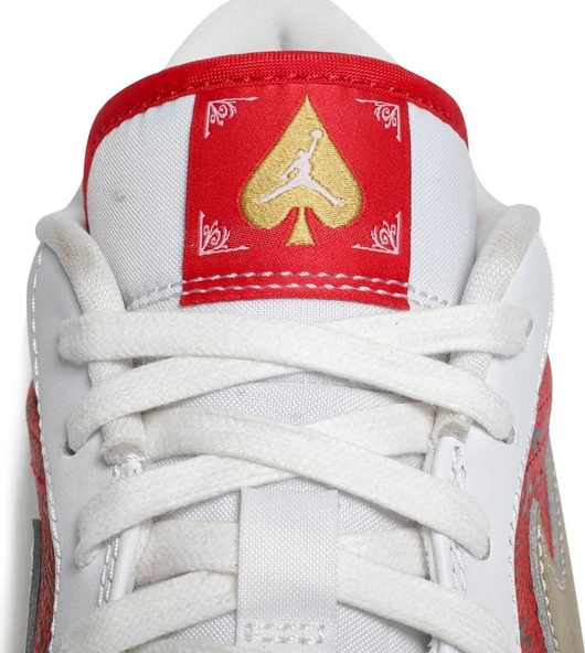 Nike Air Jordan 1 Low Spades  Spor Ayakkabı - 9