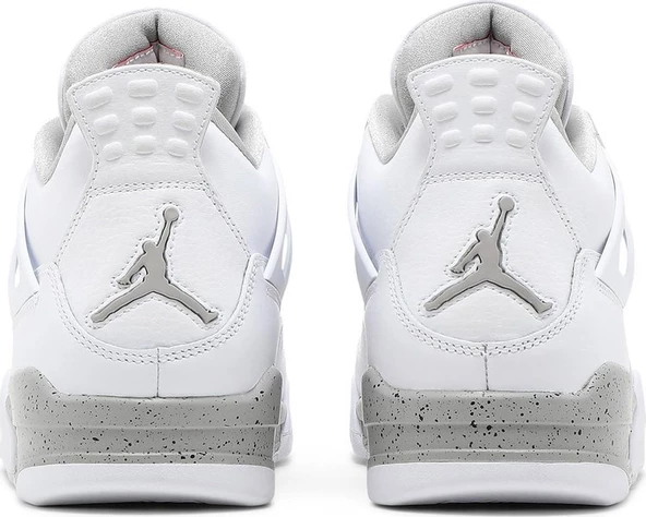 Nike Air Jordan Retro 4 White Oreo Erkek Spor Ayakkabı - Resim 6