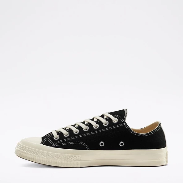 Converse x Comme des Garçons PLAY Chuck 70 Kadın Spor Ayakkabı - Resim 2