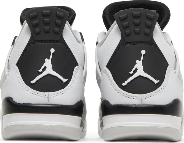 Nike Air Jordan Retro 4 Military Black Erkek Spor Ayakkabı - Resim 6