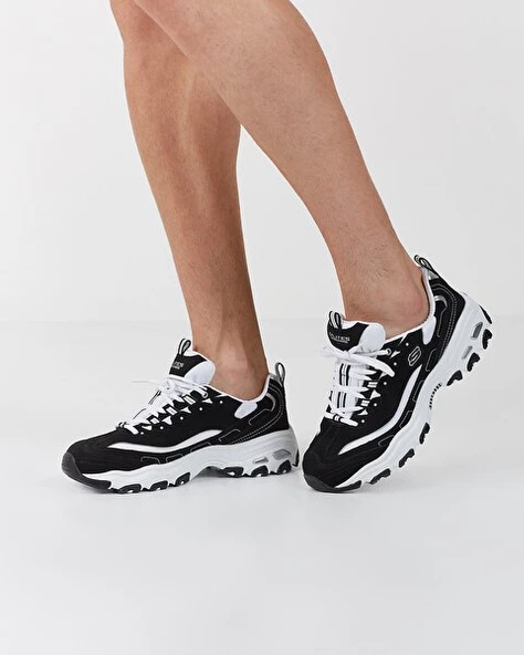 Skechers D'lites 52675 Erkek Siyah Sneakers - 7