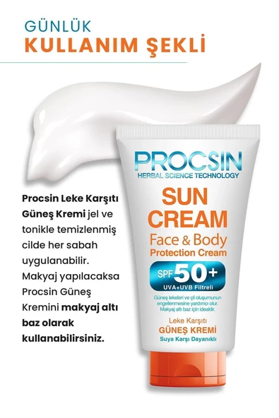 Yüksek Uv Korumalı Koyu Leke Önleyici Spf 50 Güneş Kremi 50 ml - 4