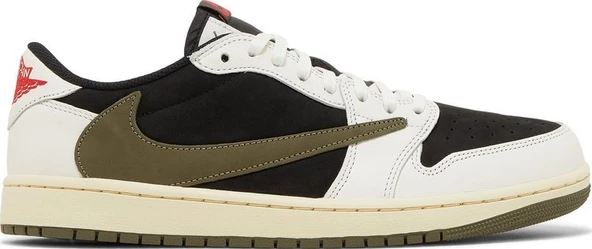 Nike Air Jordan 1 Low Olive x Travis Scott Erkek Spor Ayakkabı ürün görseli 1