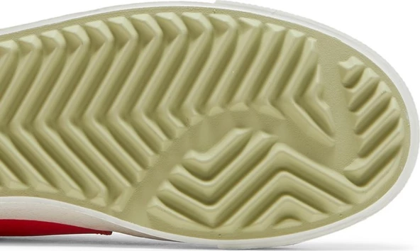 Blazer Mid '77 Jumbo Black Bright Crimson Erkek Spor Ayakkabı - Resim 5