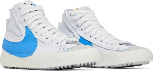 Nike Blazer Mid Jumbo White Blue Spor Ayakkabı - Resim 8