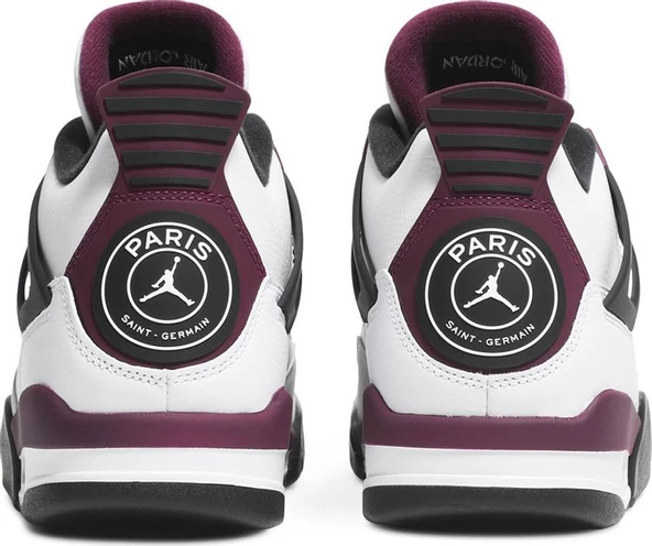 Nike Air Jordan Retro 4 PSG Erkek Spor Ayakkabı - Resim 6