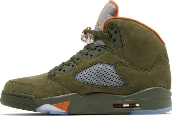 Nike Air Jordan 5 Retro 'Olive' 2024 Spor Ayakkabı - Resim 3