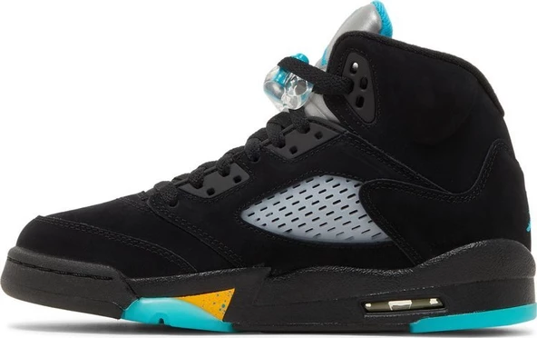 Nike Air Jordan 5 Retro GS 'Aqua' Spor Ayakkabı - 3