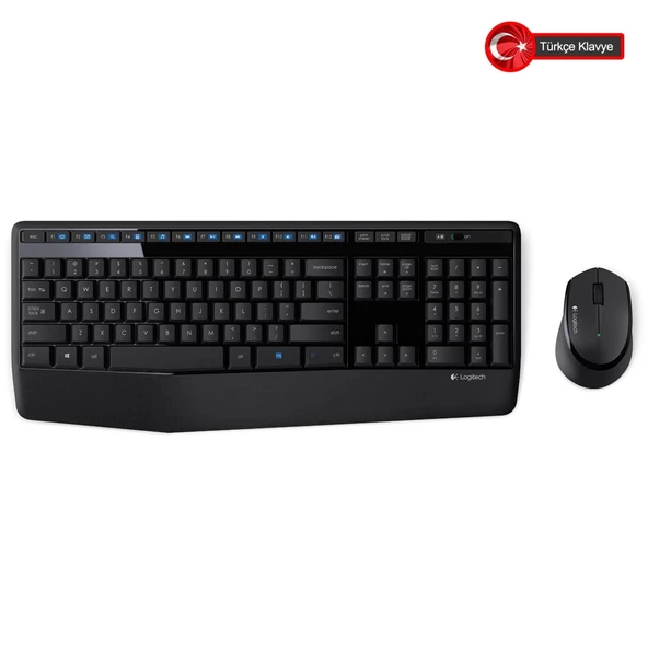 Logıtech Mk345, 920-006514, Kablosuz, Türkçe Q, Klavye Mouse Set