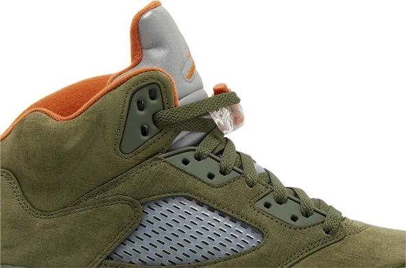 Nike Air Jordan 5 Retro 'Olive' 2024 Spor Ayakkabı - Resim 2