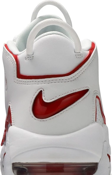 Nike Air More Uptempo 'White Varsity Red' 2021 Spor Ayakkabı - Resim 7
