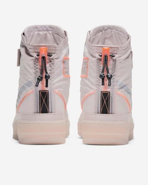 Nike Air Force 1 Shell Platinum Violet/Silver Spor Ayakkabı - Resim 3