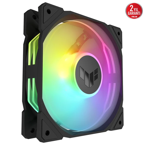 ASUS TUF TR120 120MM REVERSE 3IN1 SIYAH KASA FANI - Resim 3