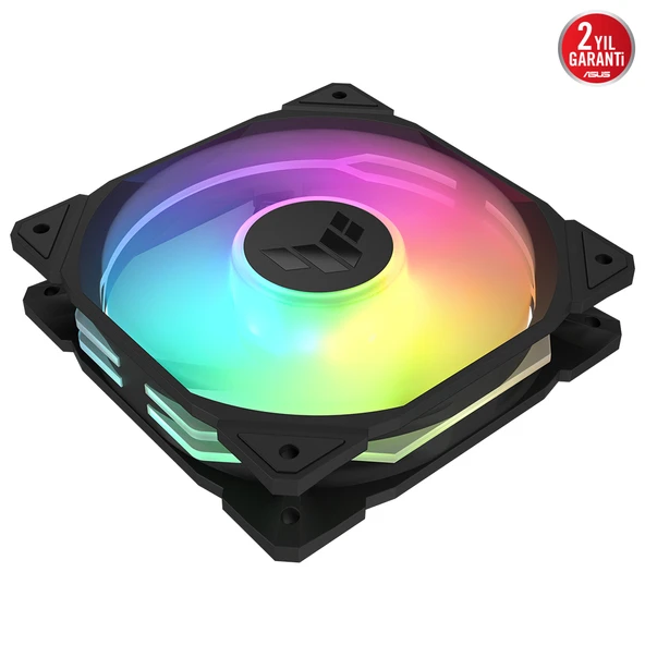ASUS TUF TR120 120MM REVERSE 3IN1 SIYAH KASA FANI - Resim 5