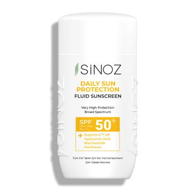 Sinoz Daily Sun Protection 50 Faktör Güneş Kremi 50 ml