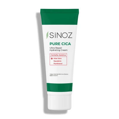 Sinoz Pure Cica Tahriş Olmuş Hasarlı Ciltlere Özel Bakım Kremi 50 ML