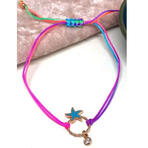 Gümüş Neon Bileklik (Deniz Yıldızı Bileklik) - 2