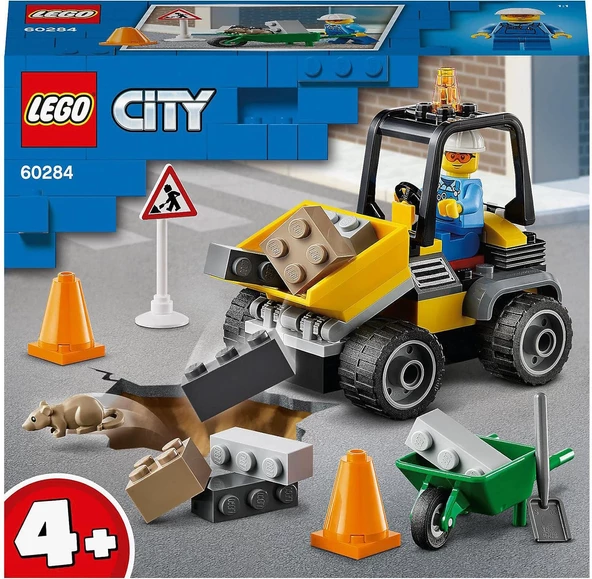 LEGO 60284 City Yol Çalışması Aracı