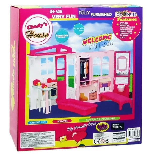 Welcome Home Cindy House Oyuncak Ev - 2