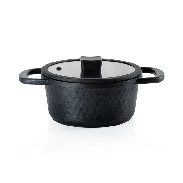Schafer Hektor 3 lü Döküm Tencere Seti 6 Parça-Siyah - 2
