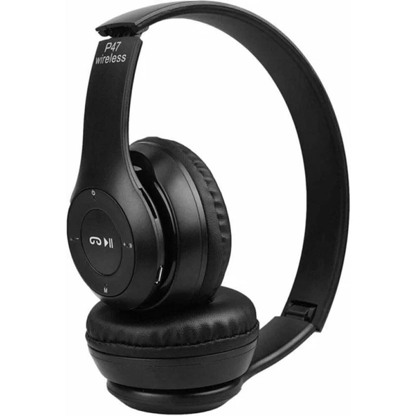 P47 Wireless Kulaklık Siyah - 2