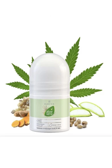 LR ALOE VERA CBD MASAJ ROLL-ON 50 ML