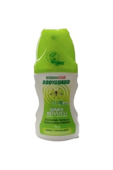 ESEMMAT BODYGUARD VEGAN ZERO SİNEK KOVUCU VÜCUT LOSYONU 75ML