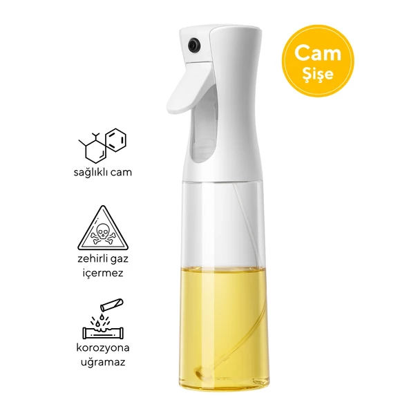 Kumtel Airfryer Cam Sprey Yağdanlık HSPR-01 - 2