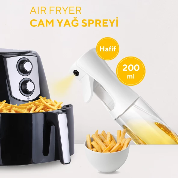 Kumtel Airfryer Cam Sprey Yağdanlık HSPR-01 - 3