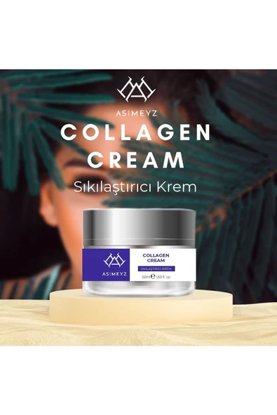 ASİMEYZ YAŞLANMA KARŞITI KOLAJEN KREM ANTİAGİNG KIRIŞIKLIK KARŞITI SIKILAŞTIRICI 50ML - 5