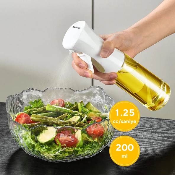 Kumtel Airfryer Cam Sprey Yağdanlık HSPR-01 - 4