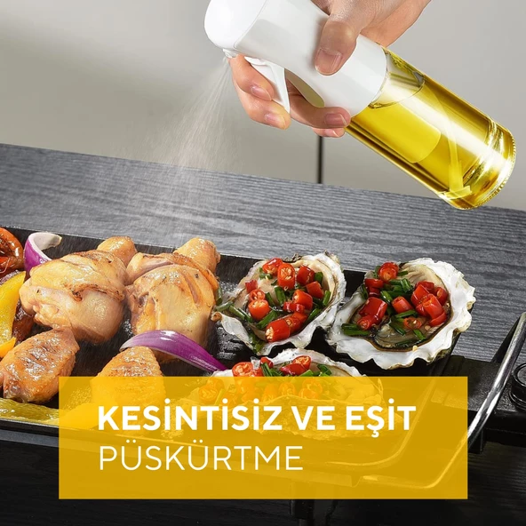 Kumtel Airfryer Cam Sprey Yağdanlık HSPR-01 - 5