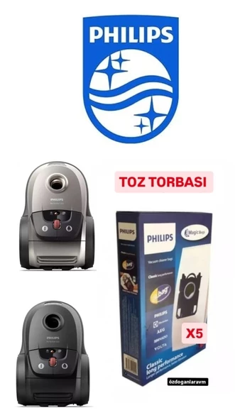 PHILIPS Performer Bez Toz Torbası Motor Filitreli