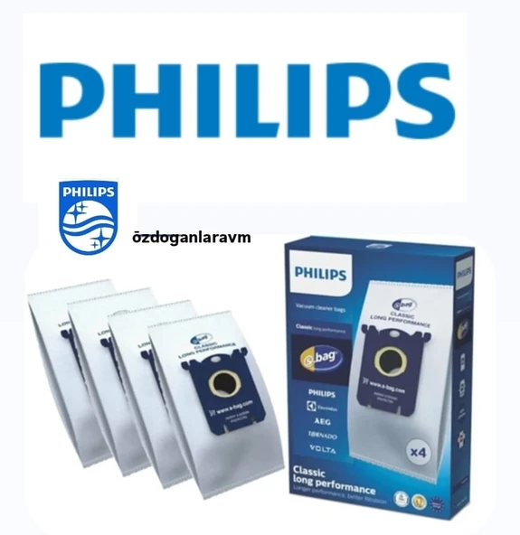 PHILIPS Süpürge Toz Torbası Kutulu