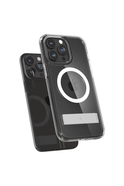 iPhone 15 Pro Kılıf Ultra Hybrid S MagFit MagSafe özellikli Graphite - ACS06723 - Resim 2