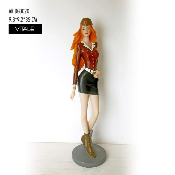 Bella Mini Etekli Kadın Biblo Obje - 3