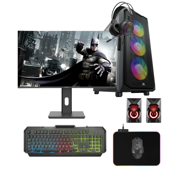 Gaming Pc intel i7 12700K 64Gb Ddr4 1Tb M2 Nvme 8Gb Rtx4060Ti 27" 280Hz Oyun Bilgisayarı ürün görseli