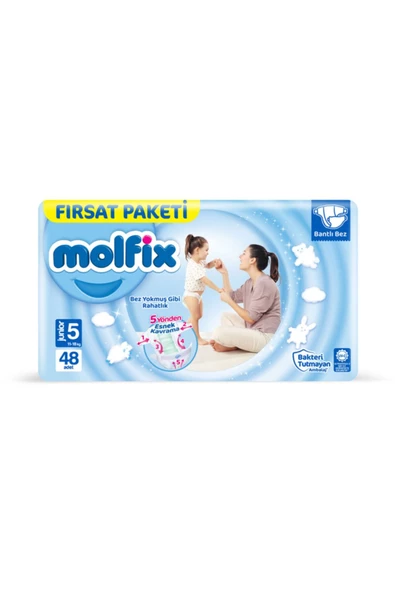 Molfix 5 Numara Junior 48li Bebek Bezi