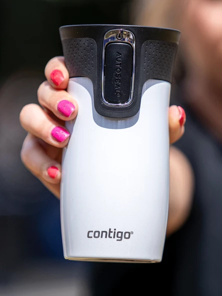 Contigo West Loop Mini Vakumlu Termos Bardak - Beyaz - 8