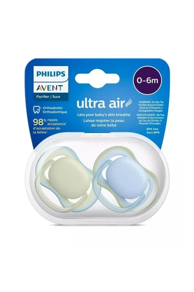 Philips Avent Ultra Air Emzik 0-6 Ay 2'li Scf085/21