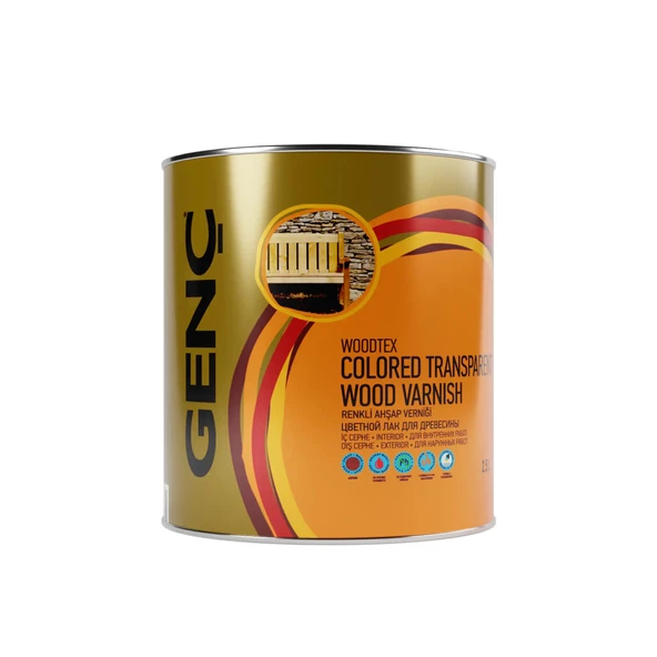 Genç Renkli Ahşap Vernik 3647 Meşe 2.5 l