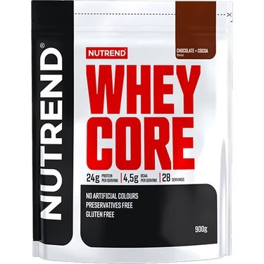 Nutrend Whey Core Protein Tozu 900 gr Çikolata+Kakao Aromalı