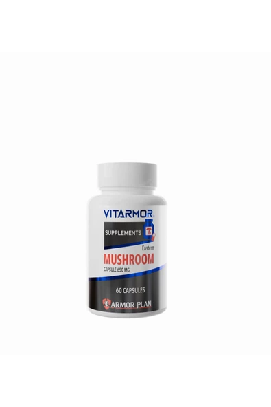 VITARMOR SUPPLEMENTS MUSHROOM KEDİ & KÖPEK Bağışıklık Sistemi Destekleyici 60 Kapsül 650 mg - 2