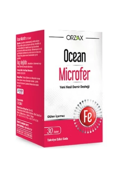 Ocean Microfer 30 Tablet ürün görseli 1