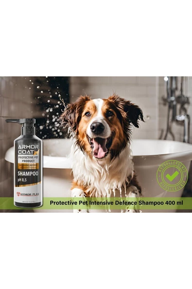 ARMOR COAT Köpek & Kedi Şampuanı Hindistan Cevizi Yağı Özlü Hipoalerjenik 400 ml - 2