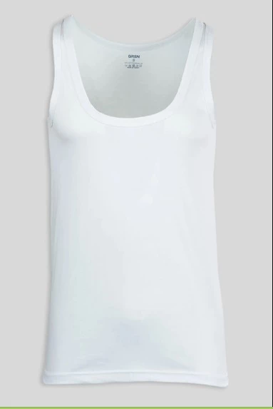 Grsn Erkek Beyaz 5'li Penye Atlet Amazon 11073 - Resim 4