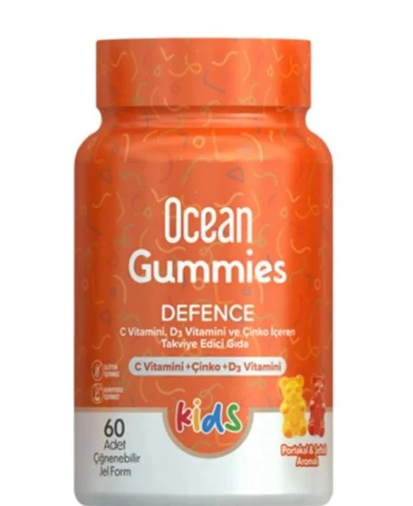 Ocean Gummies Defence 60 Çiğneme Formu