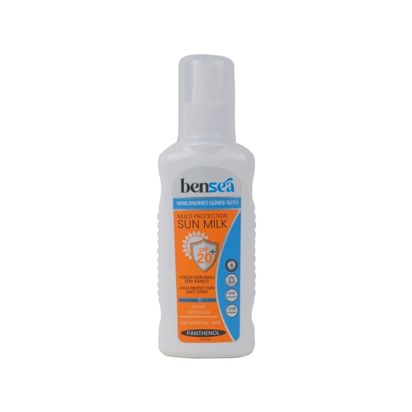 Bensea Nemlendirici Güneş Sütü 20 Spf 175 Ml