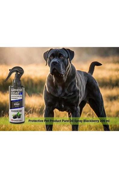 ARMOR COAT Köpek Bakım Spreyi Böğürtlen Kokulu 200 ml - 4